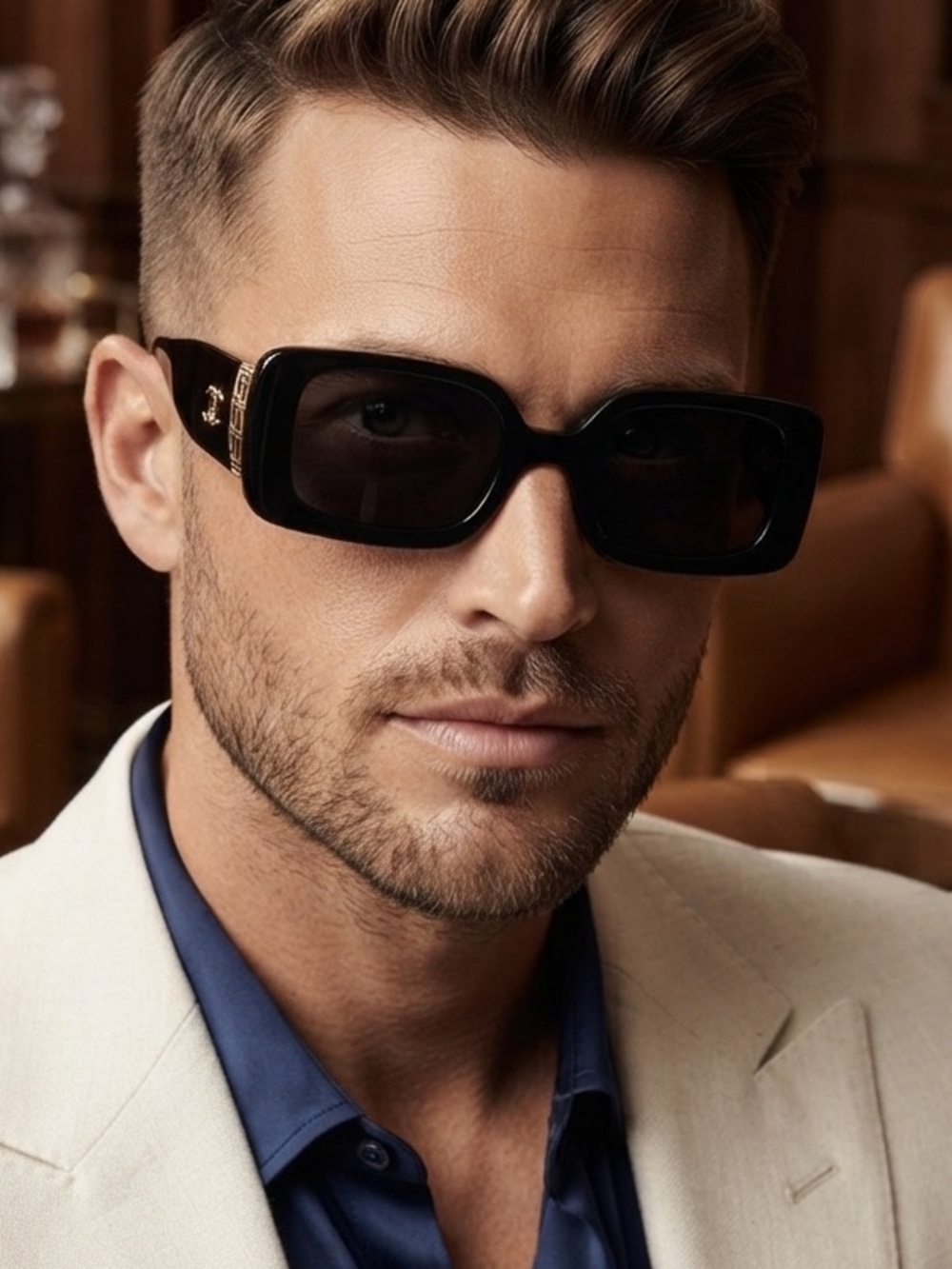 CHANEL Unisex Style Oversized Sunglasses